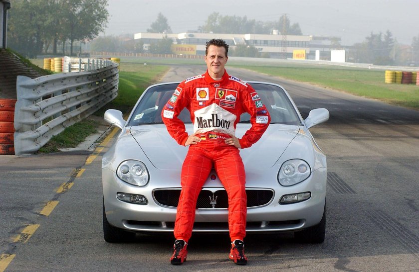 Гонщик Михаэль Шумахер