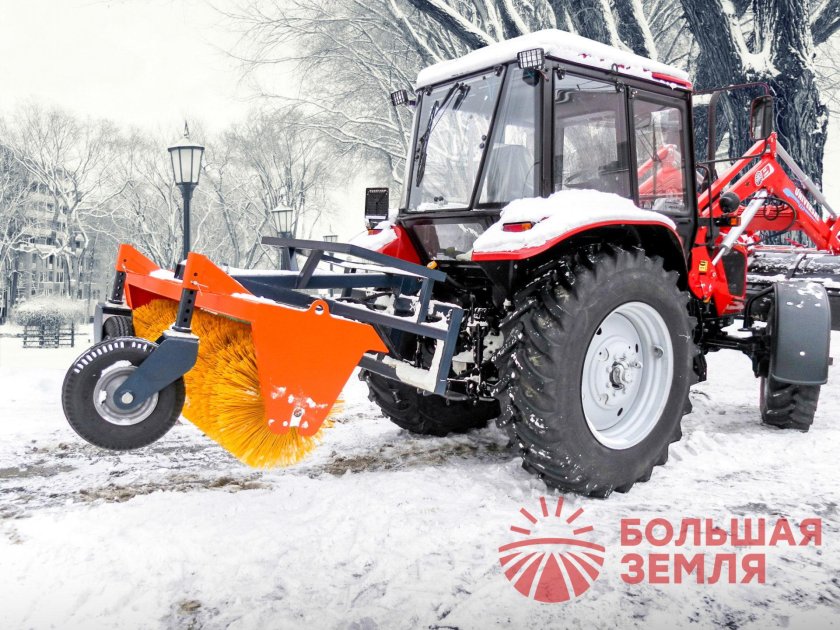 Щетка Коммунальная механическая БЗ-22.00.000 МТЗ-82 большая земля