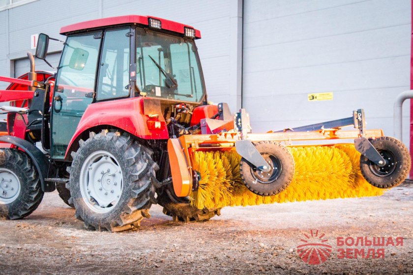 Щетка Коммунальная механическая БЗ-22.00.000 МТЗ-82 большая земля