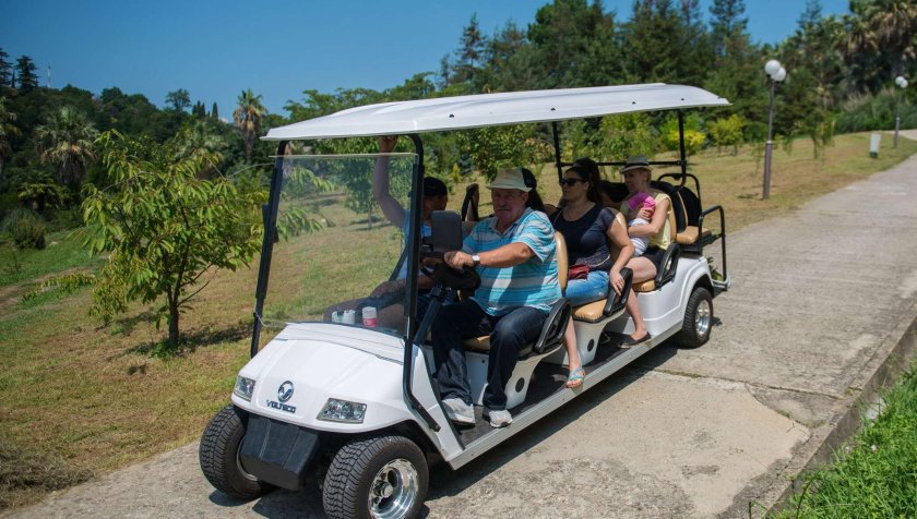 Электрокар Сочи Олимпийский парк