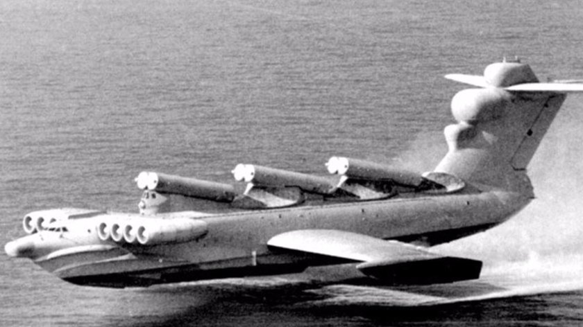 Экраноплан каспийский монстр