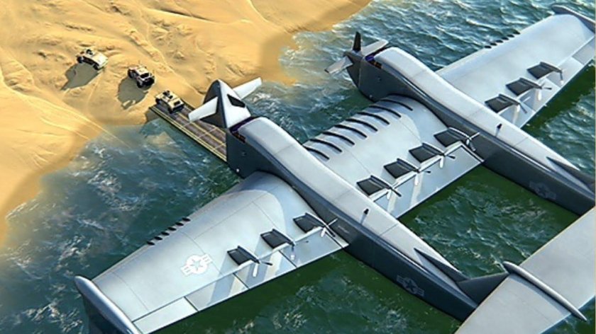 Экраноплан Каспийский монстр