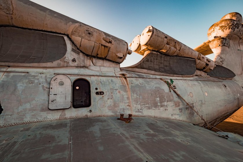 Экраноплан Лунь в Дагестане