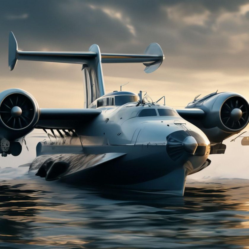 Лунь экраноплан