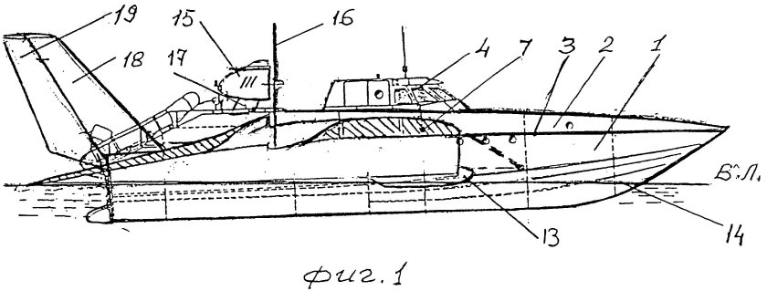Экраноплан глиссер