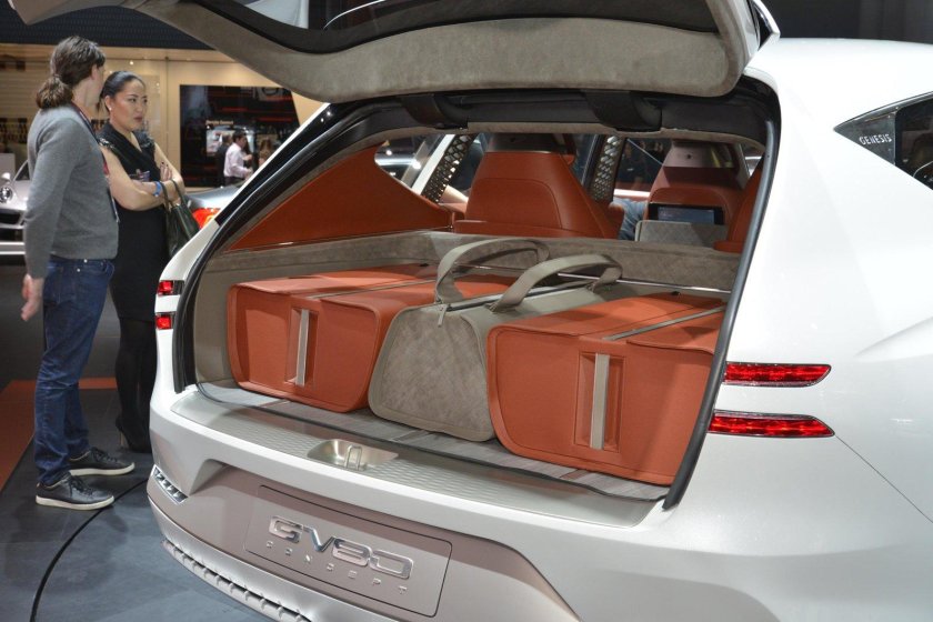 Genesis gv80 багажник