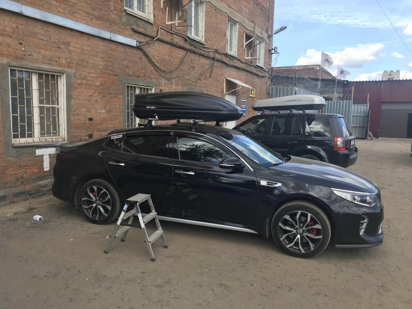 Киа Оптима автобокс