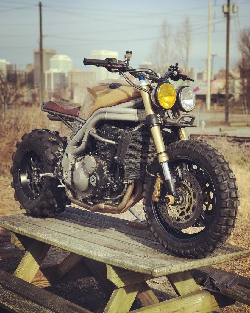 Honda Bros Scrambler