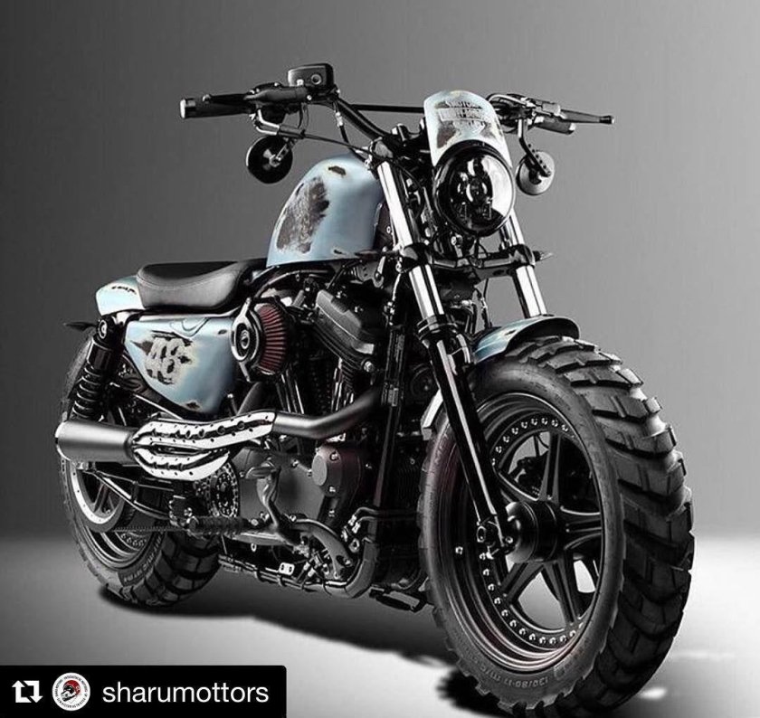 Харлей Дэвидсон скремблер