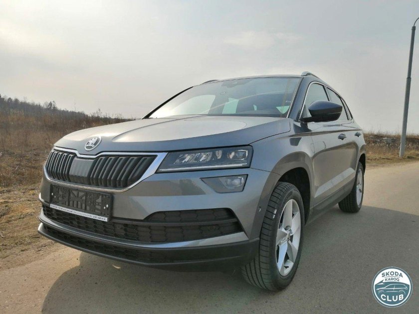 Шкода Карок 2021 серый