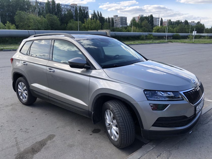 Шкода Карок 2021 серый