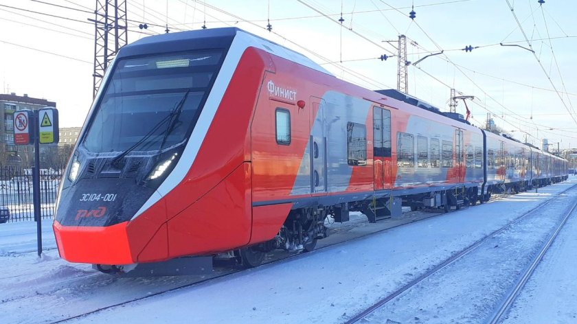 Скоростной электропоезд ласточка