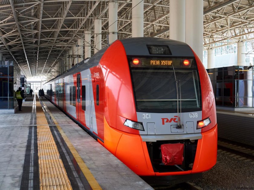 Электропоезд Ласточка эс1