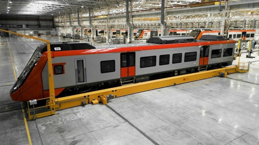 Электропоезд ласточка