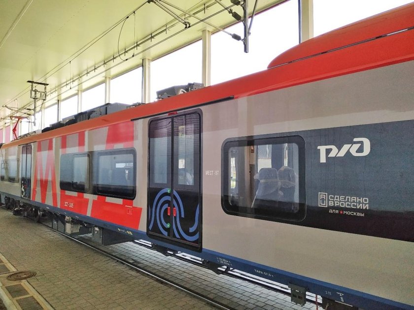 Поезд Ласточка МЦД