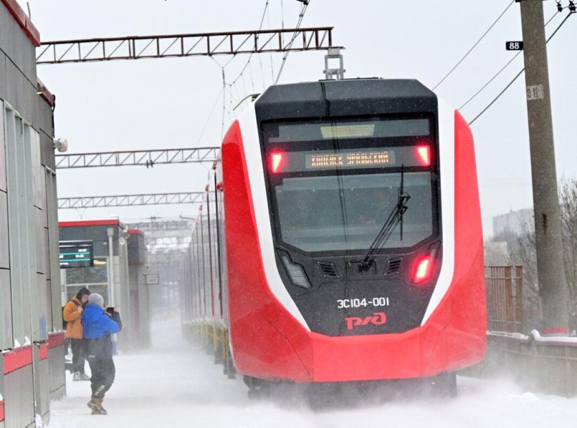 Скоростной электропоезд ласточка