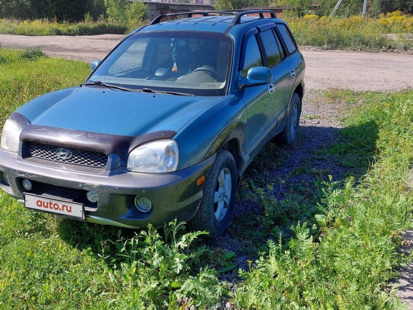 Дефлектор капота Санта Фе Классик