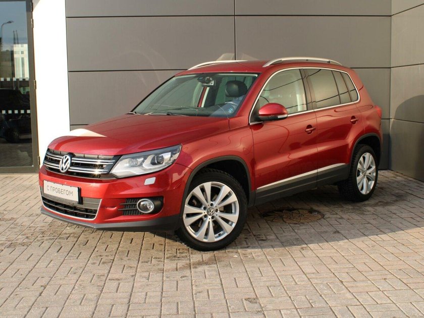 Тигуан 2013 красный