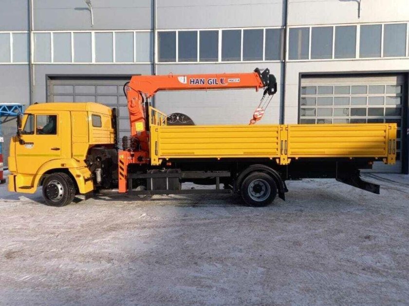 Бортовой КМУ Hangil HGC 1235