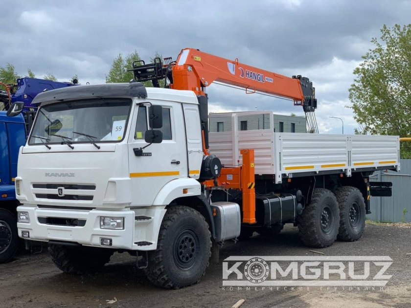 КАМАЗ 43118 С КМУ