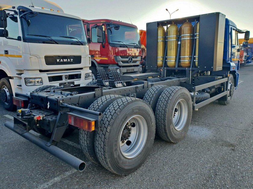 КАМАЗ 65115 газовая