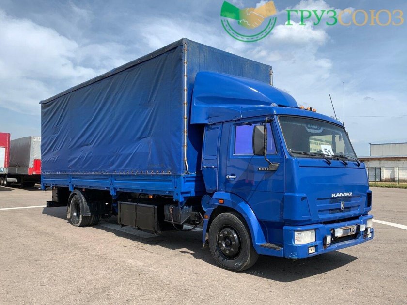 Новый КАМАЗ 5308
