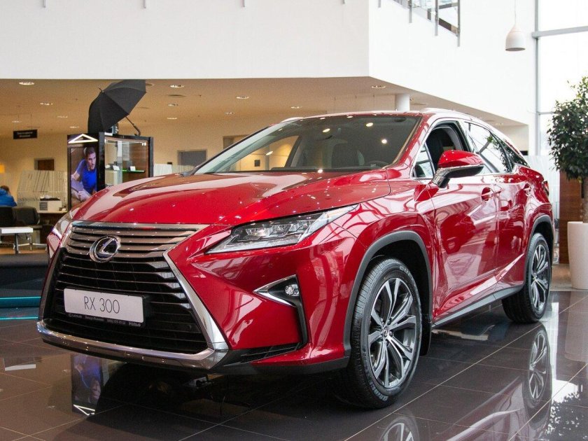 Лексус РХ 300 красный