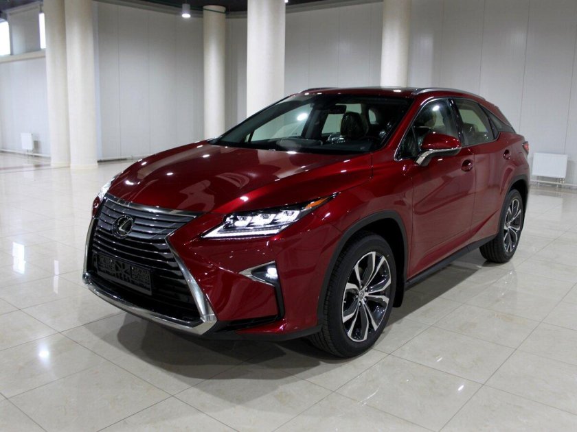 Лексус РХ 350 красный