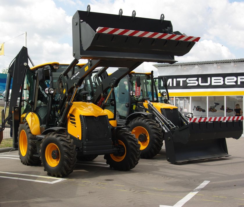 Мицубер фронтальный погрузчик