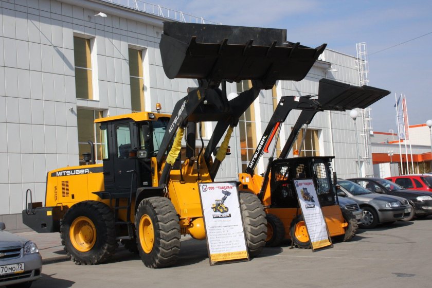Митсубер фронтальный погрузчик