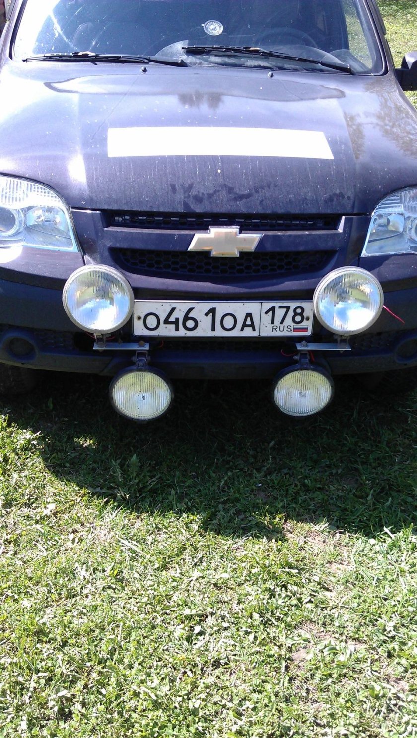 Доп ПТФ на Шевроле ниву