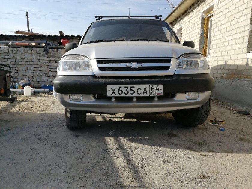 ПТФ на Шевроле Нива 2007