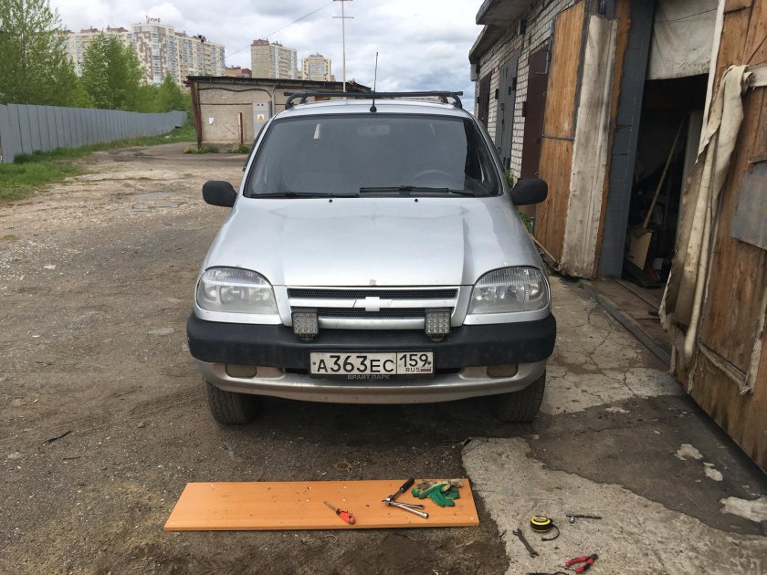 Фары противотуманные Нива Шевроле 2004