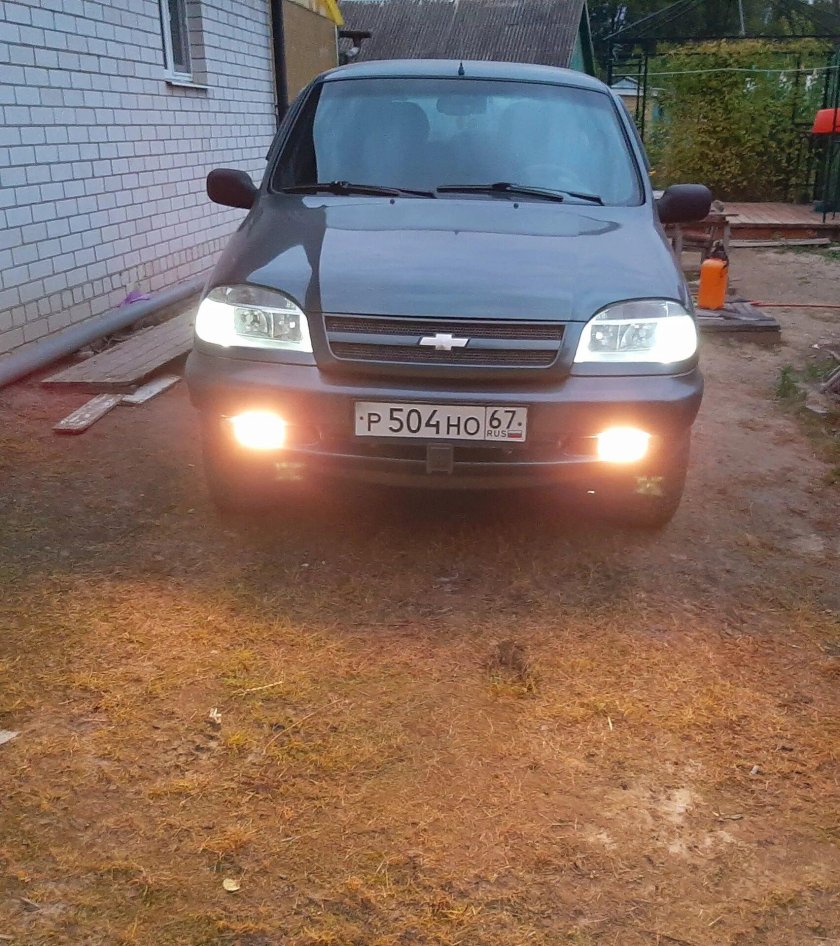 Разъем ПТФ на Шеви Нива