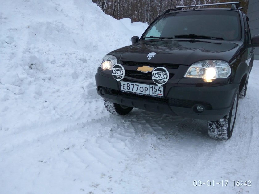 Доп свет на ниву Шевроле