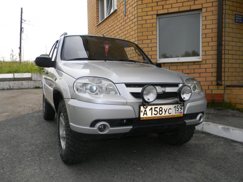 Доп свет на ниву Шевроле