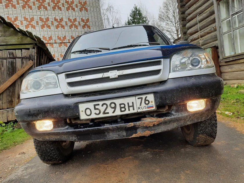 Туманки на ниву Шевроле