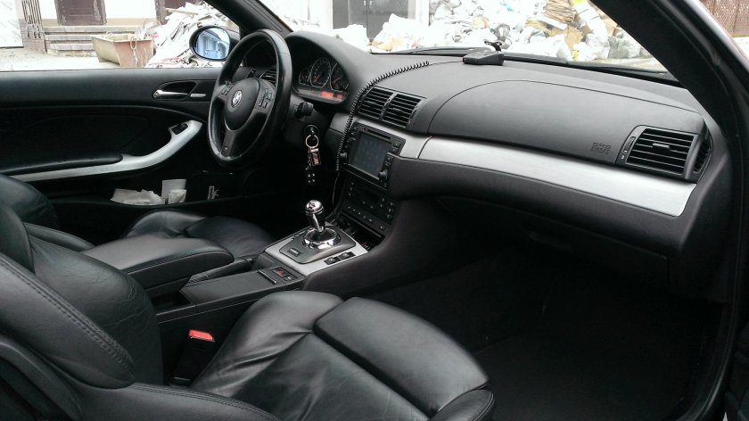 BMW 3 e46 салон