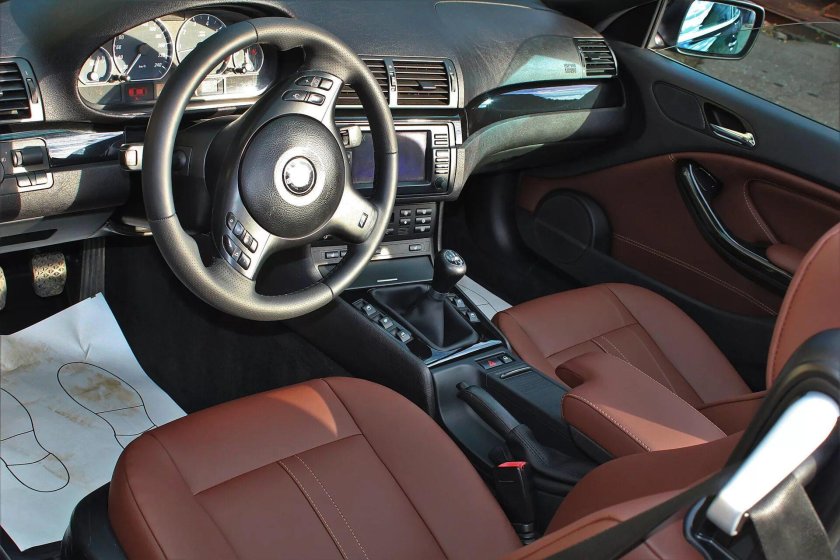 BMW e46 салон