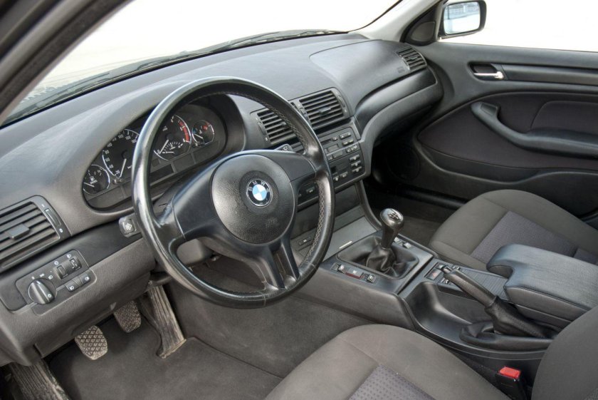 BMW 3 e46 салон