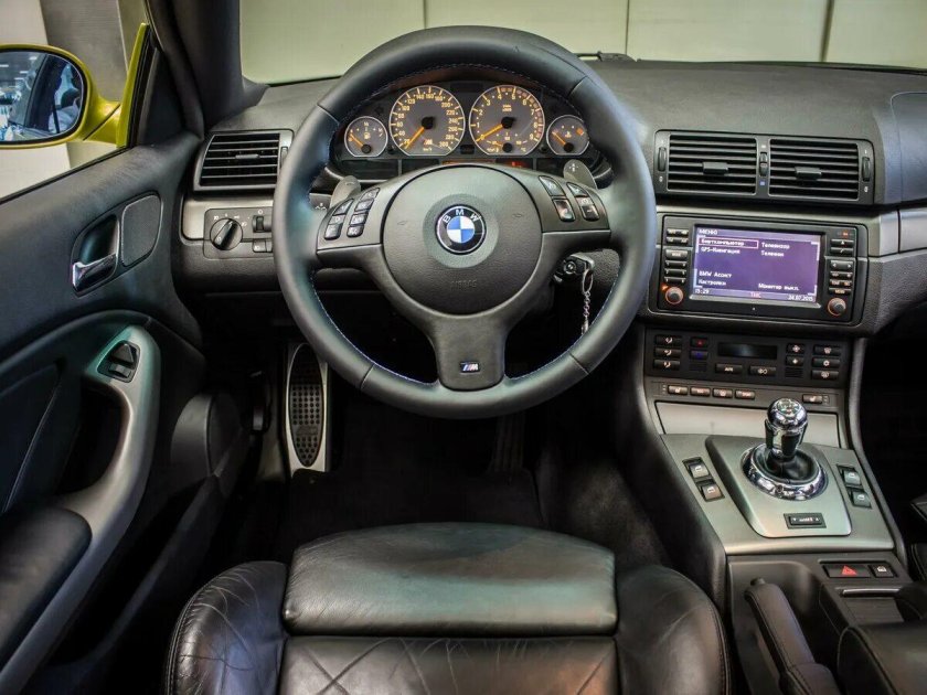 BMW e46 салон