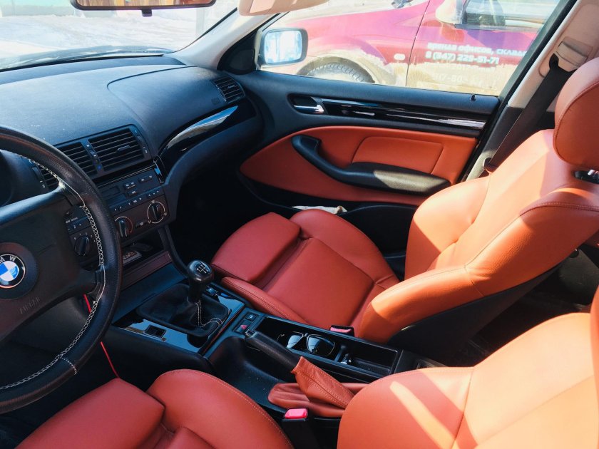 BMW e46 салон