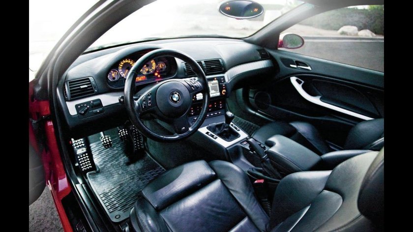 BMW m3 e46 салон