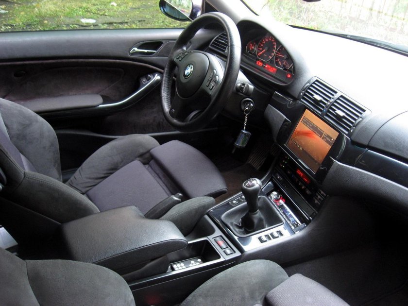 BMW 3 e46 салон