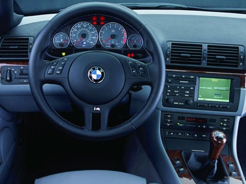 BMW m3 e46 салон