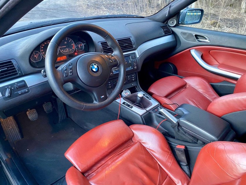 BMW 3 e46 салон