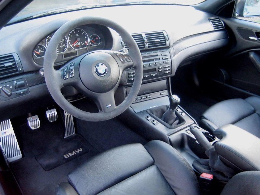 BMW e46 Coupe Interior