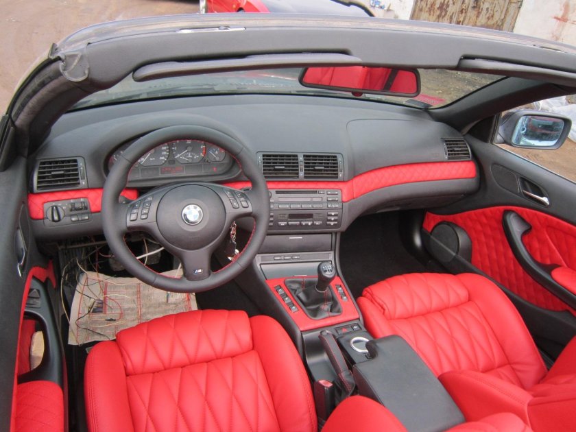 BMW e46 салон