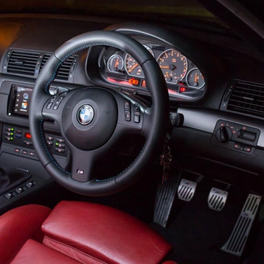 BMW m3 e46 салон