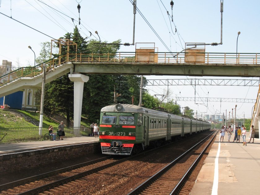 ЖД станция Расторгуево Видное